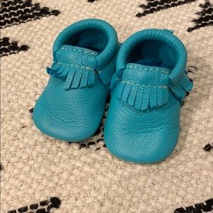 Freshly picked baby moccasins